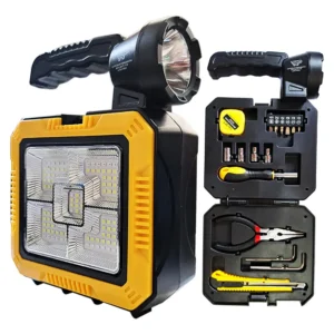 Lanterna e Caixa de Ferramentas Durawell 7739C