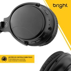 Headphone Bass Bluetooth – Bright – cód. HP558