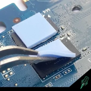 Thermal Pad Almofada Térmico 10x10x1mm 10 Unidades Azul