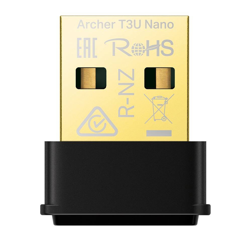 Adaptador USB Nano Wireless MU-MIMO AC1300 ARCHER T3U NANO - TP-LINK