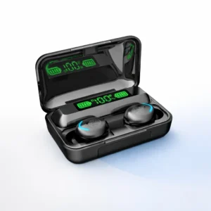 Fone de Ouvido Bluetooth c/ Microfone e PowerBank