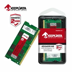 Memória Ram Para Notebook Keepdata DDR4 4GB 2666MHz – KD26S19/4G
