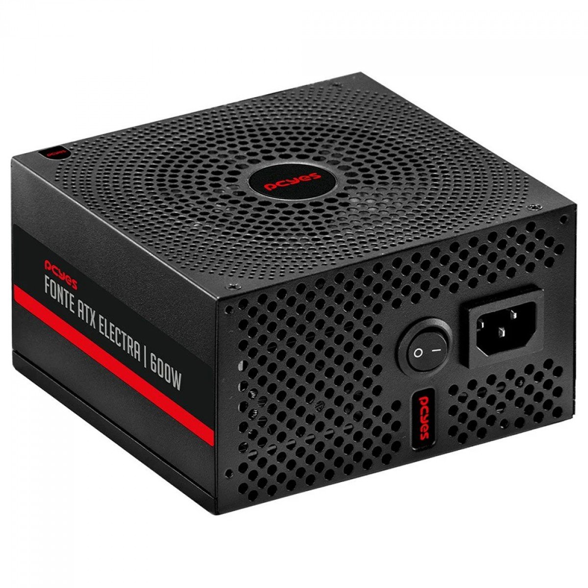 Fonte 600W PCYes Electra ELEC600W
