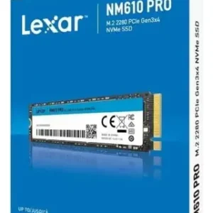 SSD NVMe 500gb M.2 3300MB/s Lexar NM610 Pro LNM610P500g