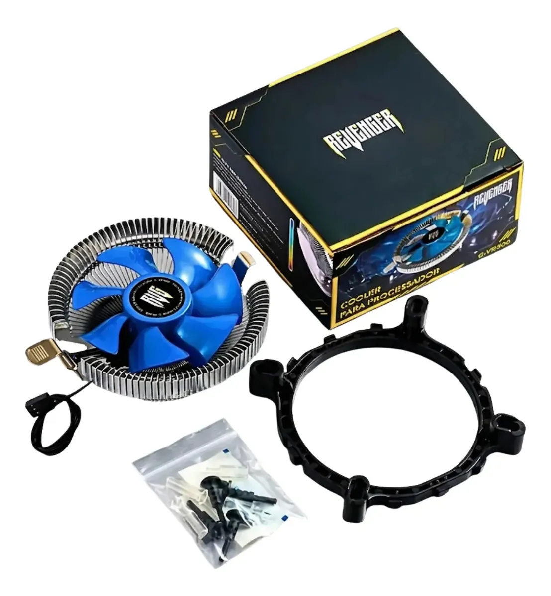 Cooler p/ Processador Revenger G-VR300 AMD/Intel Ventoinha 90mm - Imagem 4