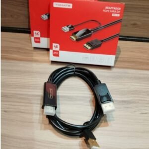Adaptador HDMI p/ Displayport 4K 1,8m – Tomate – MTV-221