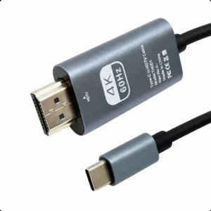 Cabo USB Para HDMI Adaptador 4k 60hz 2m Tipo-C