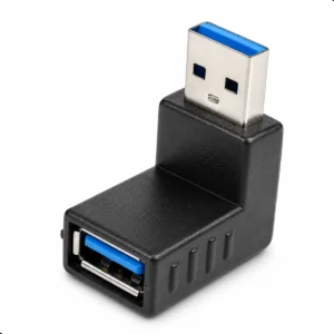 Adaptador USB 3.0 Fêmea X Macho 90° Em L X-Cell
