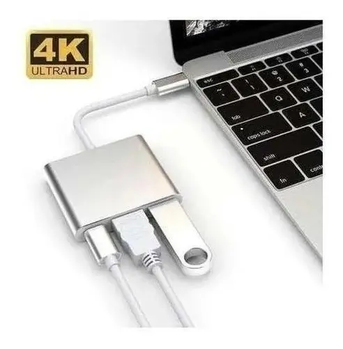 Adaptador 3 em 1 Tipo C IT-Blue LE-41119 - Imagem 3