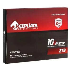 SSD 2TB Keepdata Sata 3 2.5” 550mb/s Leit – 500mb/s Grav KDS2T-L21