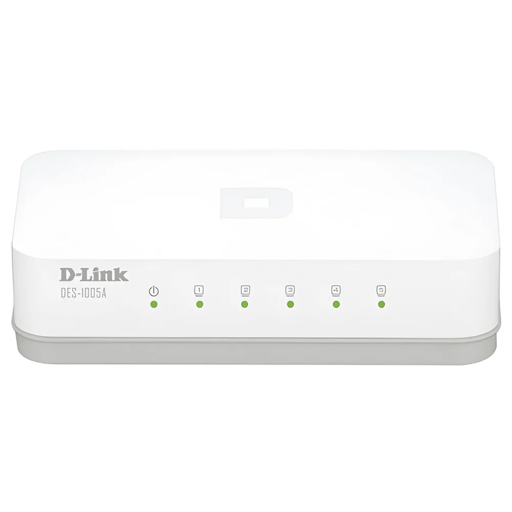 Switch 5 Portas D-Link DES-1005A