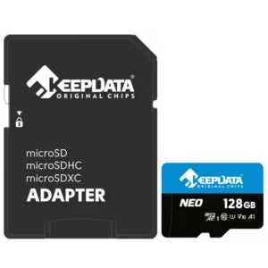 Cartão de Memória KeepData Neo 128GB Class 10