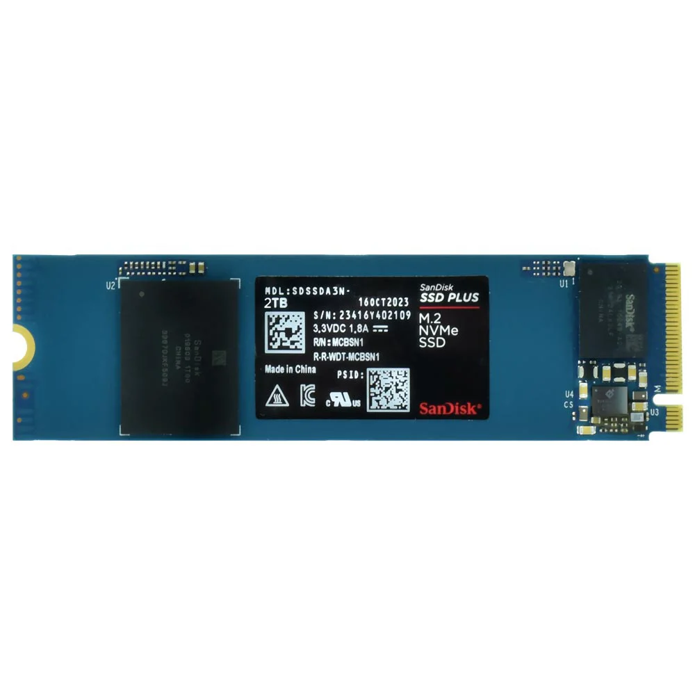SSD NVMe 2TB SanDisk SDSSDA3N-2T00-G26