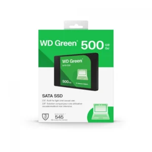 SSD WD Green 500GB Sata III (Leitura 545MBs e Gravação 505MBs) WDS500G5G0A-00CPT0